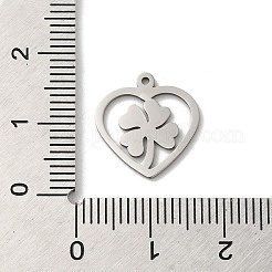 Non-Tarnish 201 Stainless Steel Pendants&nbsp;STAS-E206-06P-02