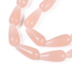 Imitation Jade Glass Beads Strands&nbsp;GLAA-Q113-03A-B02