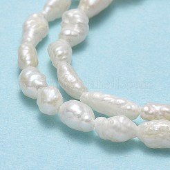 Natural Cultured Freshwater Pearl Beads Strands&nbsp;PEAR-J006-05A
