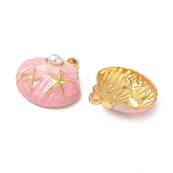 304 Stainless Steel Enamel Pendants&nbsp;STAS-L026-02G-03
