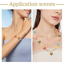 50Pcs Plating Opaque Acrylic Beads&nbsp;MACR-CJ0001-89