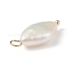 Natural Keshi Pearl Pendants&nbsp;X-PALLOY-JF01932