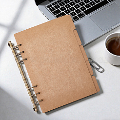 6-Ring Alloy Loose Leaf Book Binder Hinged Rings&nbsp;FIND-WH20042-61B
