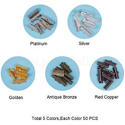 Iron Ribbon Crimp Ends Clamps&nbsp;IFIN-PH0023-36