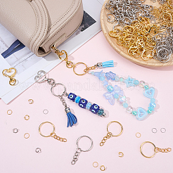 DIY Keychain Findings Kits&nbsp;DIY-SP0006-96