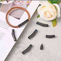 304 Stainless Steel Bayonet Clasps&nbsp;X-STAS-I013-4mm-MB