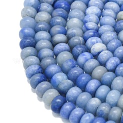 Natural Blue Aventurine Beads Strands&nbsp;G-P575-A02-8x5mm-03