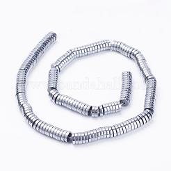 Electroplate Non-Magnetic Synthetic Hematite Beads Strands&nbsp;G-F510-03P-8mm