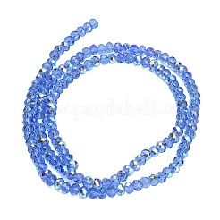 Electroplate Glass Beads Strands&nbsp;GL-CBAA615-03H