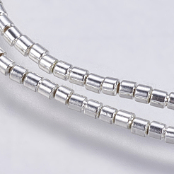 Electroplate Non-magnetic Synthetic Hematite Bead Strands&nbsp;G-K237-08M