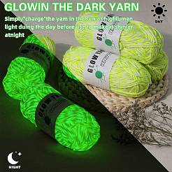 Luminous Two Tone Polyester Yarns&nbsp;OCOR-SZ0002-09B
