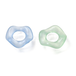 Luminous Transparent Acrylic European Beads&nbsp;AC-CBA9284-06