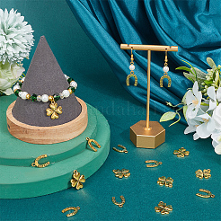 60Pcs 2 Styles Alloy Pendants&nbsp;FIND-SC0013-30