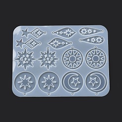 DIY Silicone Pendant Molds&nbsp;DIY-G079-13B