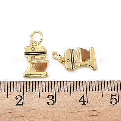 Brass Enamel Charms&nbsp;KK-C110-06G-02