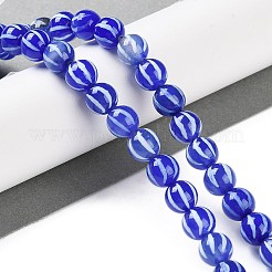 Tibetan Style dZi Agate Beads Strands&nbsp;G-B084-A06-01