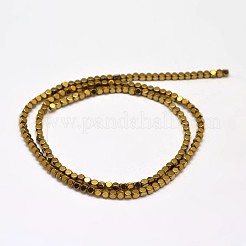 Electroplate Non-magnetic Synthetic Hematite Beads Strands&nbsp;G-I175-09C
