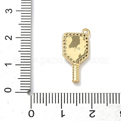 Brass Micro Pave Cubic Zirconia Pendants&nbsp;KK-I476-29A-G