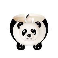 Lovely Panda Shape Handmade Porcelain Yarn Bowl Holder&nbsp;SENE-PW0022-05
