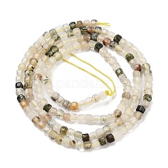 Natural Rutilated Quartz Beads Strands&nbsp;G-H042-B14-01
