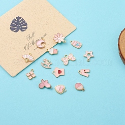 Alloy Enamel Pendants&nbsp;ENAM-YW0001-20
