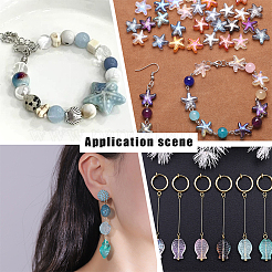 60Pcs 6 Styles Electroplate Glass Beads&nbsp;GLAA-HY0001-45