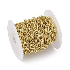 Brass Oval & Ring & Kont Link Chains&nbsp;CHC-P010-22G