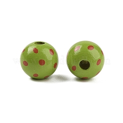 Wood European Beads&nbsp;WOOD-M014-02A