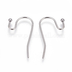 Tarnish Resistant 304 Stainless Steel Earring Hooks&nbsp;LS-X-STAS-P227-33P