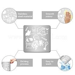 Stainless Steel Cutting Dies Stencils&nbsp;DIY-WH0238-061