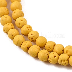 Dyed Synthetic Lava Rock Beads Strands&nbsp;GG-CBAAE19-05B