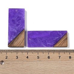 Resin & Wood Pendants&nbsp;WOOD-F015-09B