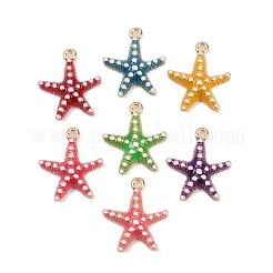 Alloy Enamel Pendants&nbsp;ENAM-A012-16G