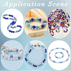 40Pcs 10 Colors Resin Rhinestone Beads&nbsp;RESI-PA0001-26A