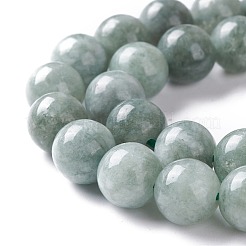 Natural White Jade Imitation Burmese Jade Beads Strands&nbsp;G-I299-F09-8mm