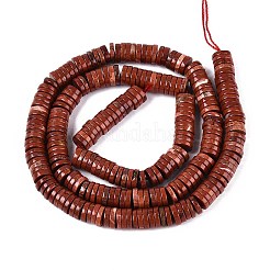 Natural Red Jasper Beads Strands&nbsp;G-T142-6mm-13