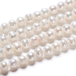 Natural Cultured Freshwater Pearl Beads Strands&nbsp;PEAR-I004-09