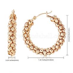 Stainless Steel Hoop Earrings for Women&nbsp;JE1100A