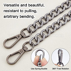 Aluminum Curb Chain Bag Handles&nbsp;FIND-PH0002-13B