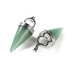 Natural Green Aventurine Pendants&nbsp;G-F777-06P-06