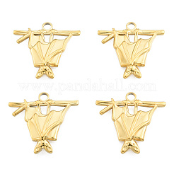 Ion Plating(IP) 201 Stainless Steel Pendants&nbsp;LS-STAS-N098-266LG
