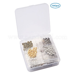 Brass Crimp Beads Covers&nbsp;KK-TA0007-81