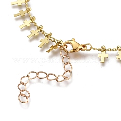 Brass Curb Chains Anklets&nbsp;AJEW-AN00301