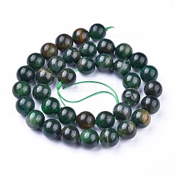Natural Fuchsite Beads Strands&nbsp;G-K412-02-10mm