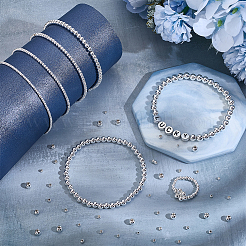 6 Styles Rack Plating Brass Spacer Beads&nbsp;KK-PH0013-52S