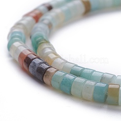 Natural Flower Amazonite Beads Strands&nbsp;LS-G-H230-36