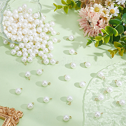 150Pcs Acrylic Pearl Pendants&nbsp;IFIN-HY0001-10