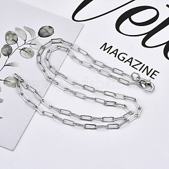 Brass Paperclip Chains&nbsp;MAK-S072-10B-P