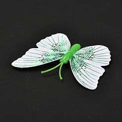 PVC Plastic Artificial 3D Butterfly Decorations&nbsp;DIY-I072-02D