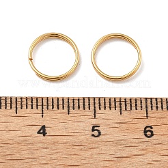 304 Stainless Steel Split Rings&nbsp;STAS-M118-01G-10mm